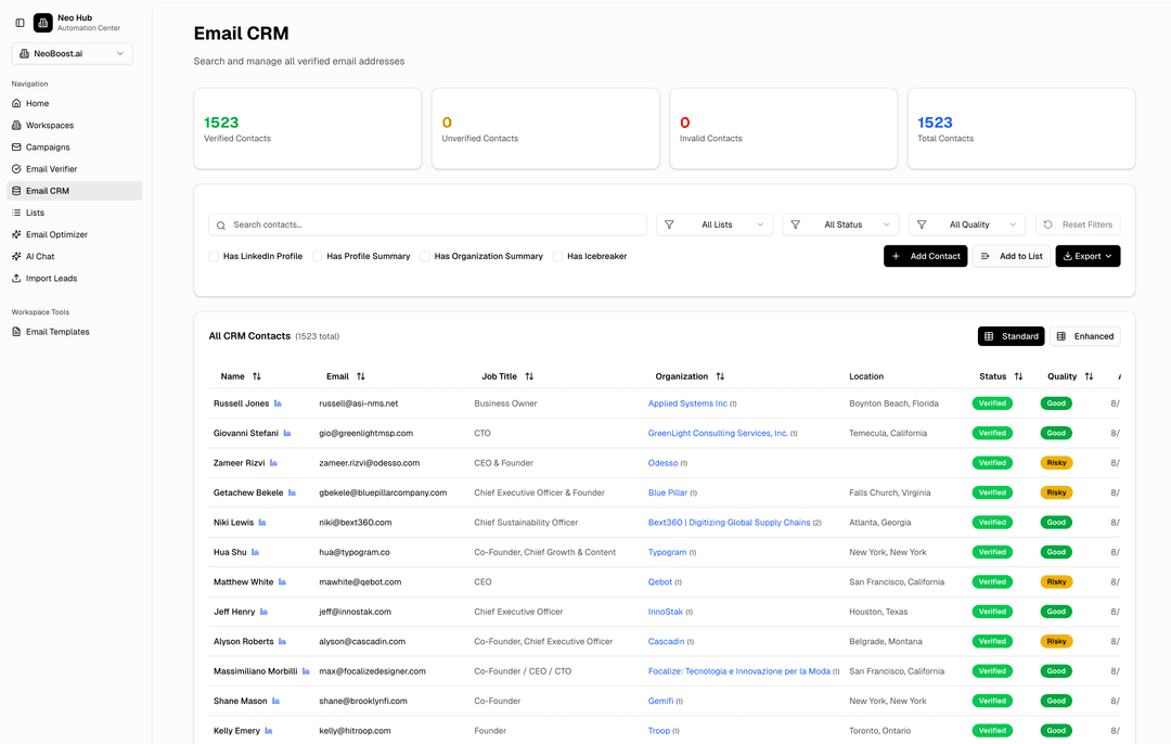 CRM System